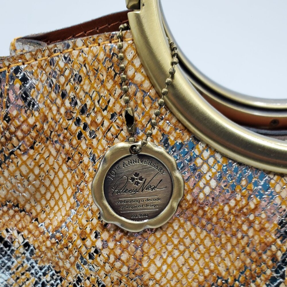 Women's Aria Shopper Metallic Spring Python - image 3